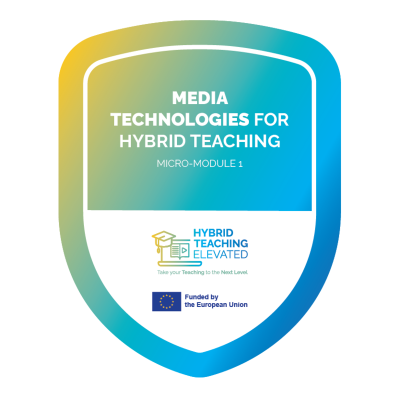 Micro-Module 1 - Media Technologies for hybrid teaching