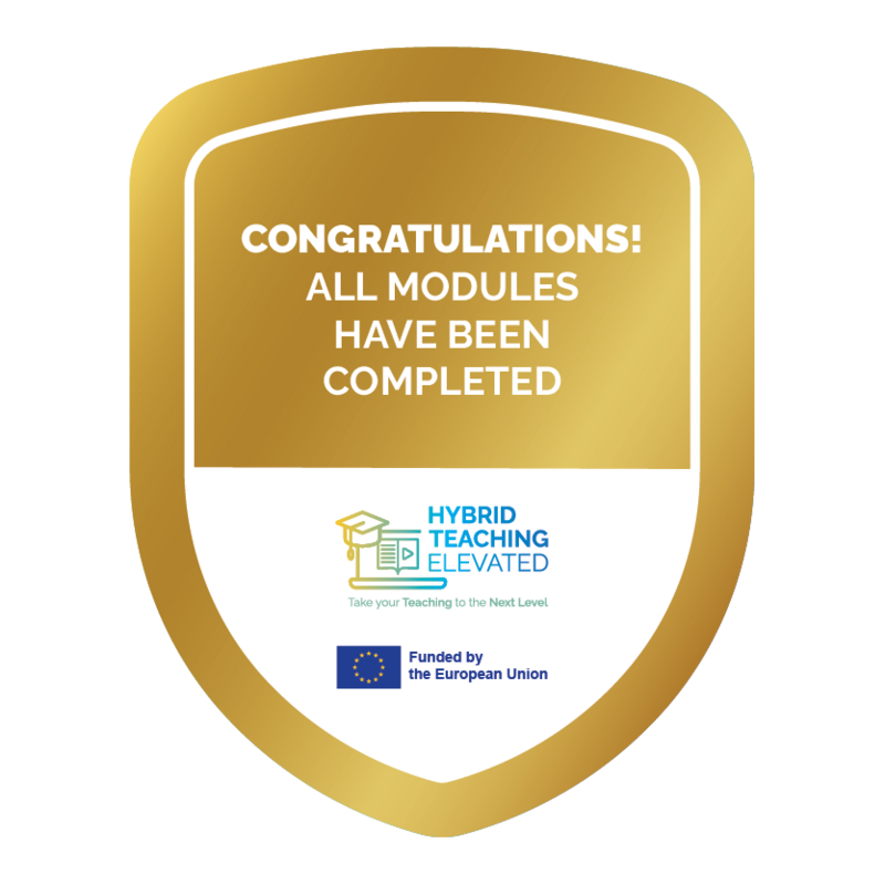 Congrats! You're a Hybrid Teaching Expert!